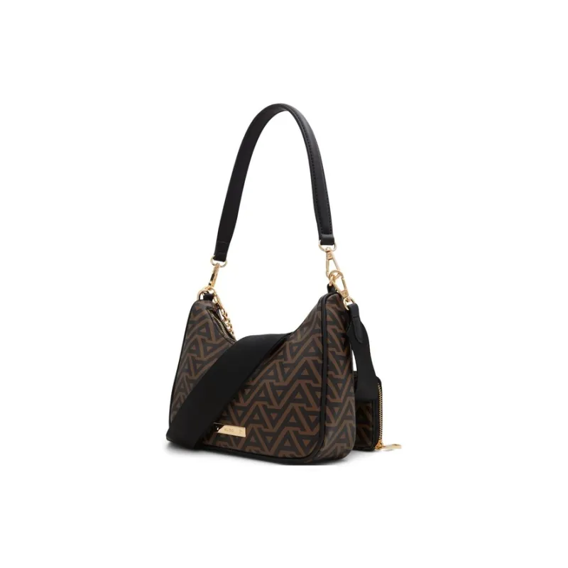 ALDO Artificial Leather Shoulder Bag Medium Size Women's Dark Mixed Color/Light Mixed Color/Blue-1
