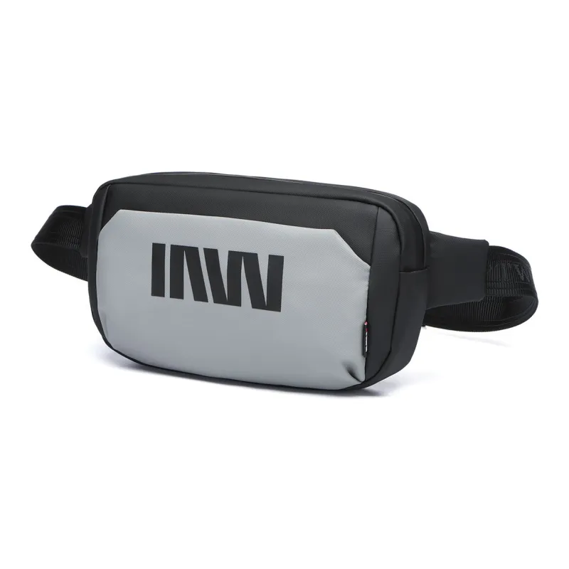 SEPTWOLVES Fabric Fanny Pack Regular Men's Gray/Black-1