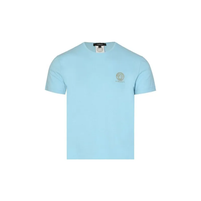 VERSACE T-Shirt Men's Light Blue-2