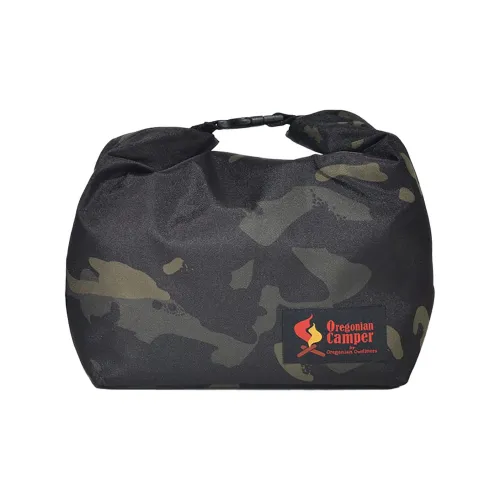 OREGONIAN CAMPER Polyester Handbag Small Size Unisex Black Camouflage