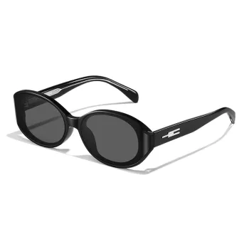BERTHA TR/Memory Plastic Oval Sunglasses Unisex