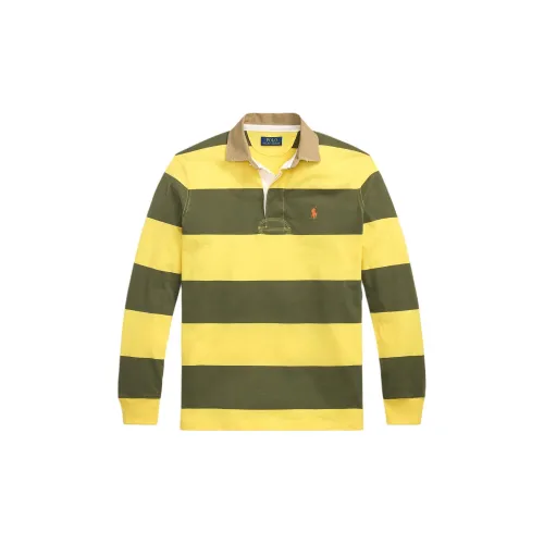 Polo Ralph Lauren Logo Embroidered Striped Polo Shirt