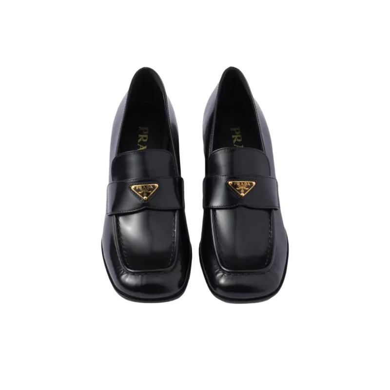 PRADA Loafers 3.5cm Women's Black-5
