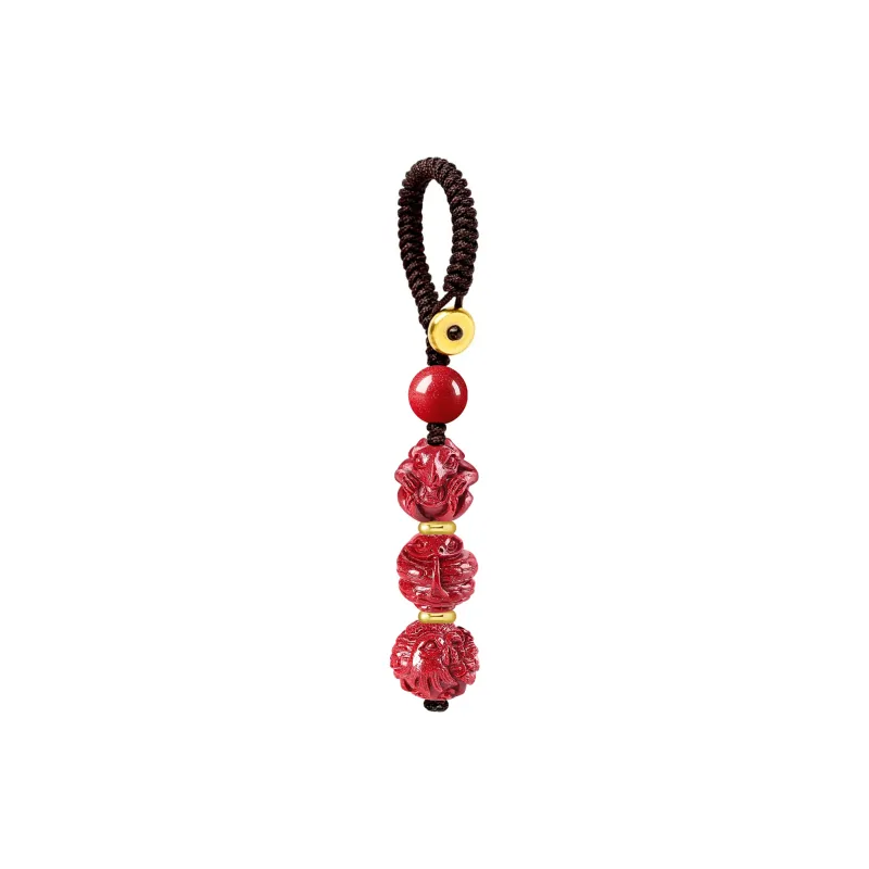 EADDA JEWELRY Cinnabar Keychains Unisex-32