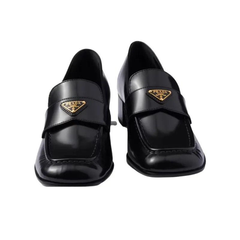 PRADA Loafers 3.5cm Women's Black-3