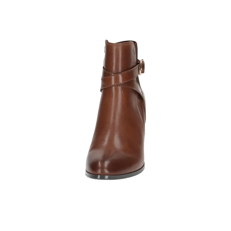 CAPRICE Verdana Ankle Boots 7cm Women's Brown-4
