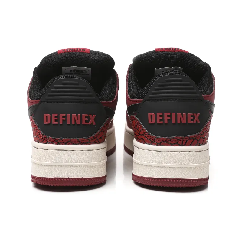 DEFINEX Low-Top Skateboard Shoes Unisex White-24