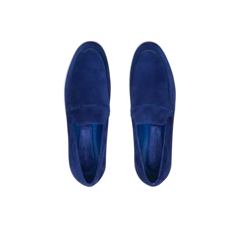 STEFANO RICCI Loafers Men's Blue-3