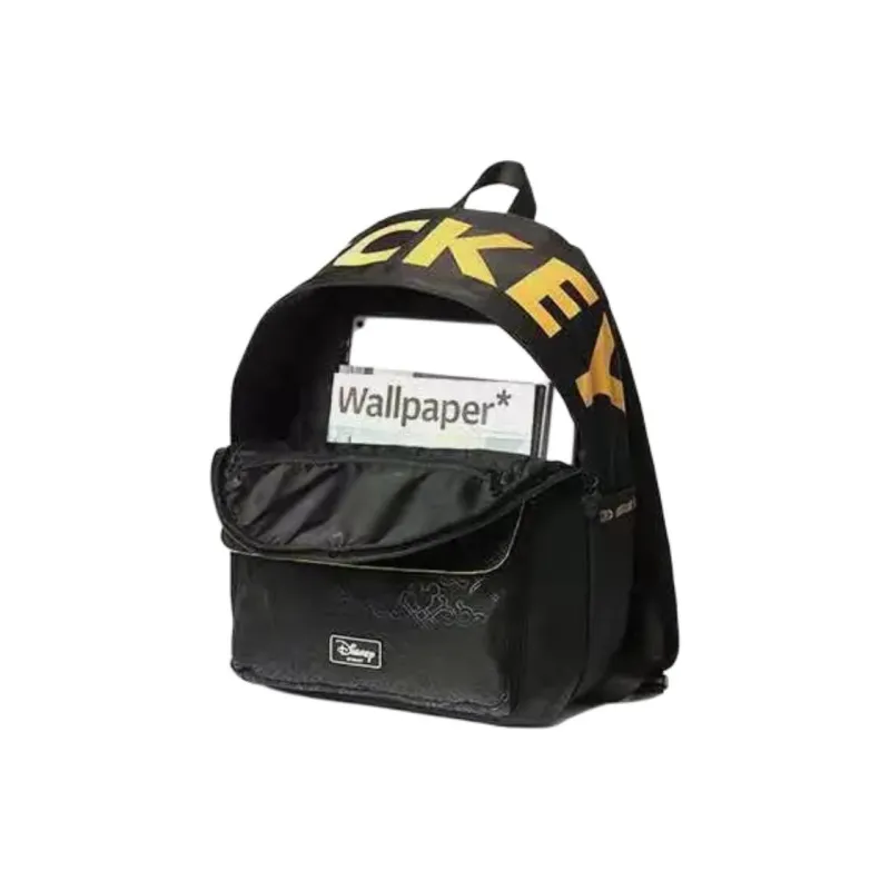 LiNing Disney Collaboration Sports Life Collection Fabric Backpack Regular Unisex Black-1