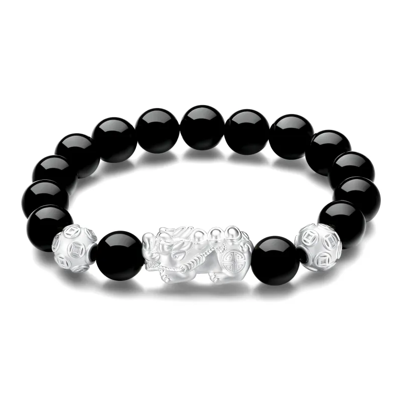 CHINA GOLD Agate Bracelets Unisex-7