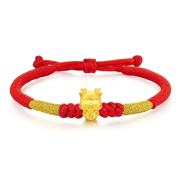 YASHENGZHUBAO Gold Bracelet Kids-0
