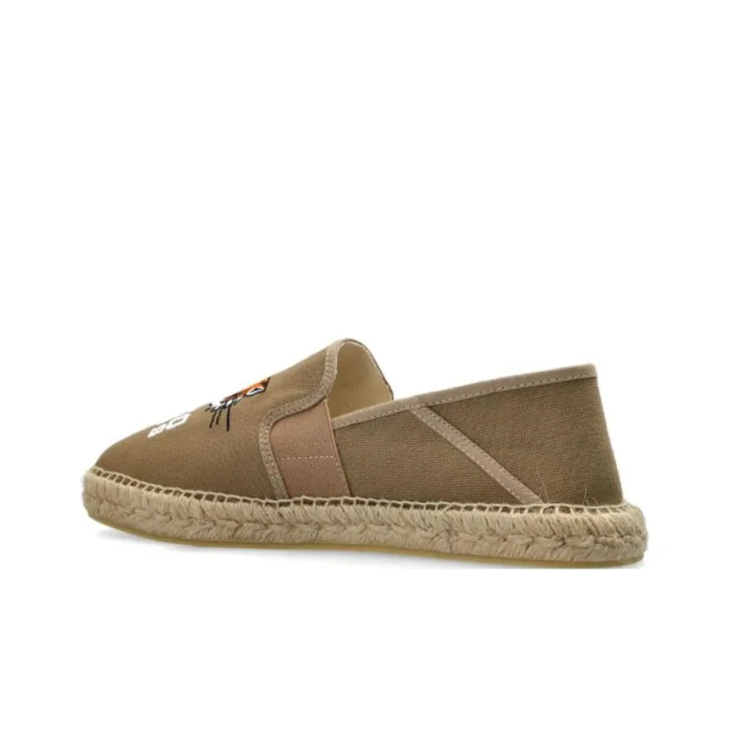 KENZO Lucky Tiger Canvas Espadrilles-4