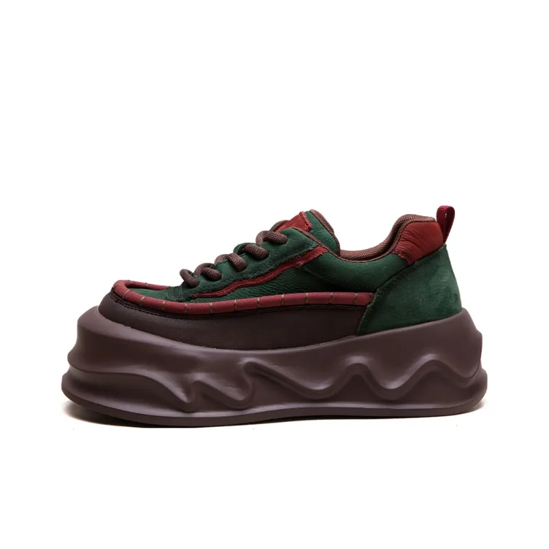 Jay Height Increasing Anti Slip And Wear Resistant Low Top Casual Shoes Women's-4