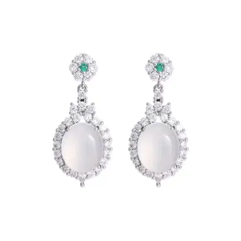 Grace Chalcedony Earrings Women's