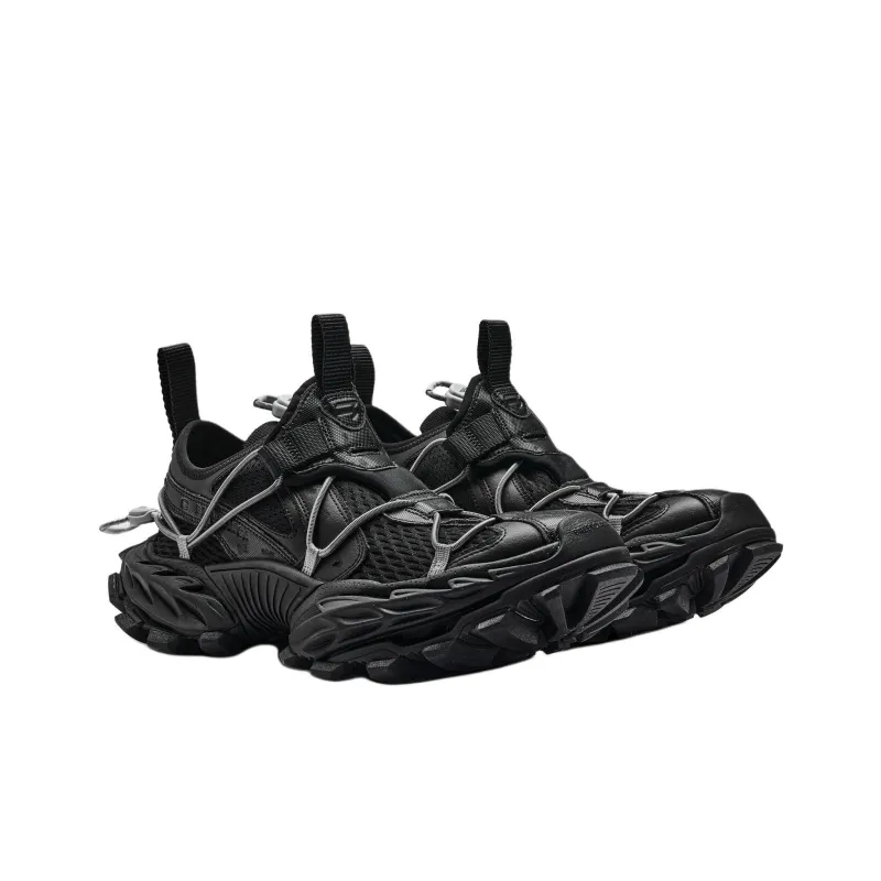 Balenciaga Hike Panelled Sneakers-2