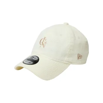 New Era Cotton Fabric, Corduroy Baseball Caps Unisex Beige