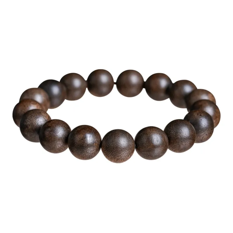 GUMUJIANG Fragrance Agarwood New Chinese Style Single Wrap Beaded Bracelet Unisex-13