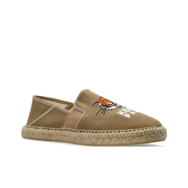 KENZO Lucky Tiger Canvas Espadrilles-2