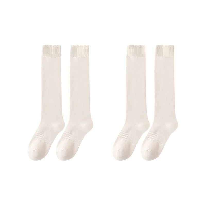 MIIOW Knee High Socks Women's 2 Pack-0
