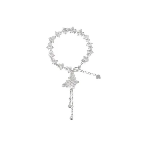 SHARK BABY S999 Fine Silver Bracelets Women's