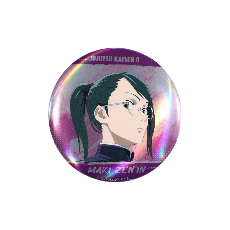 BOOM COMIC Yuta Okkotsu Maki Zen'in Toge Inumaki Panda Satoru Gojo Suguru Geto Jujutsu Kaisen 0 Laser Light Beam Badges-1
