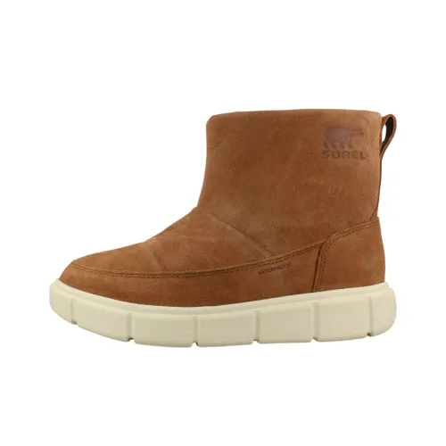 SOREL Explorer Short Snow Boots Women
s Brown
