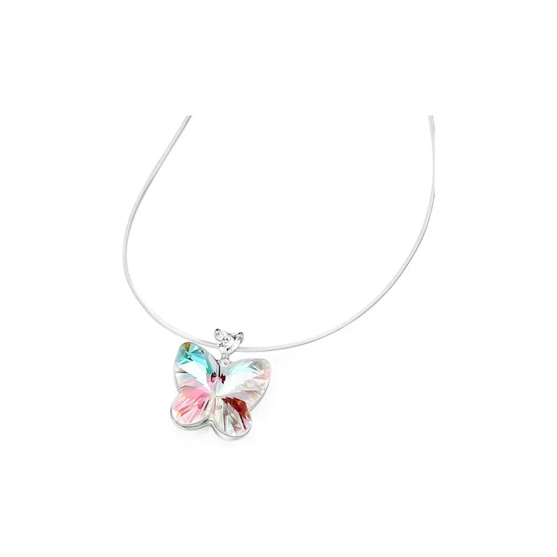 KADER 925y Silver Necklaces Women's Multicolor-2
