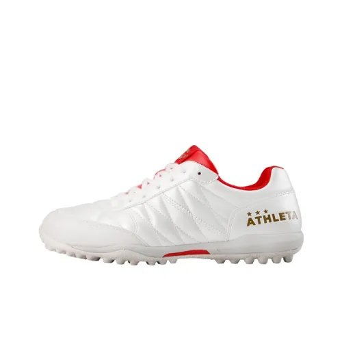 ATHLETA Slip-Resistant Soccer Shoes Men's White