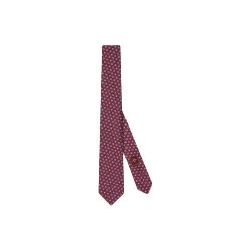 GUCCI Silk, Silk Ties Men's Red