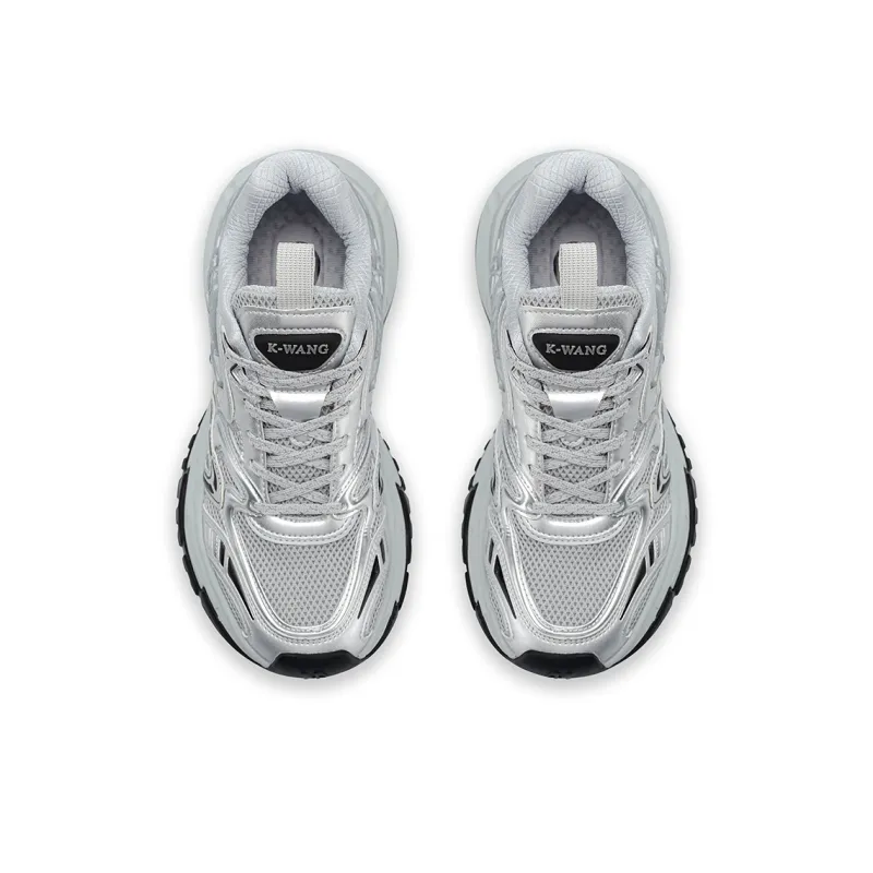 BASLS Moon Exploration Series Mecha Style Breathable Slip Resistant Low Top Chunky Sneakers-18