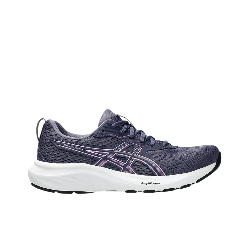 Asics GEL CONTEND 9 Slip Resistant Cushioning Abrasion Resistant Low Top Sprint Running Shoes Women's Purple-1