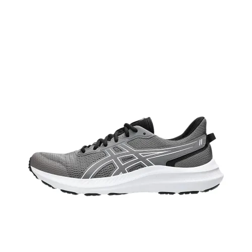 Asics JOLT 5 Wear resistant And Lightweight Low Top Running Shoes Men's Black Ultra wide