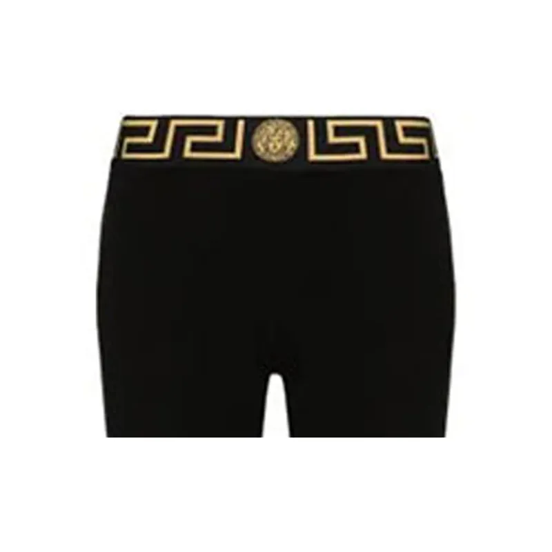 VERSACE Leggings Women's Black-4