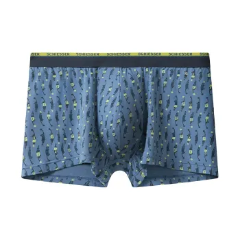 Shuya Underpants Men's 1 Pack Medium Blue