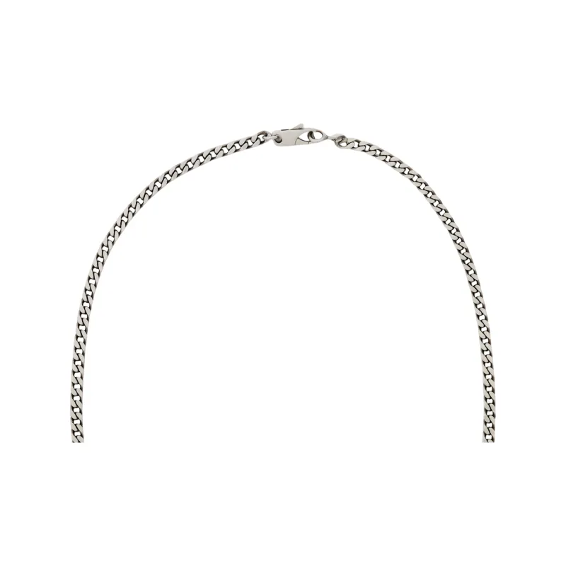 GUCCI 925 Sterling Silver Necklaces Unisex-3