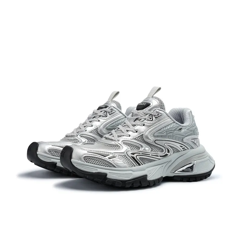 BASLS Moon Exploration Series Mecha Style Breathable Slip Resistant Low Top Chunky Sneakers-17