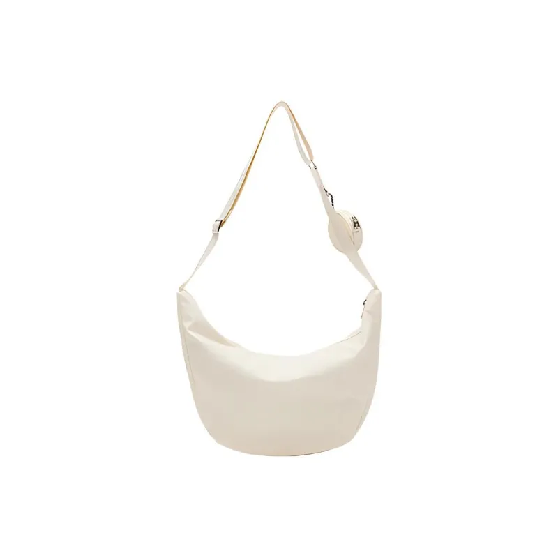 NERDY Nylon Dumpling Bag, Crossbody Bag, Shoulder Bag Regular Women's Cream-2