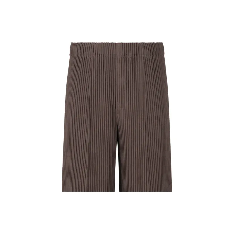 Homme Plissé Issey Miyake Casual Pants Men's Brown-6