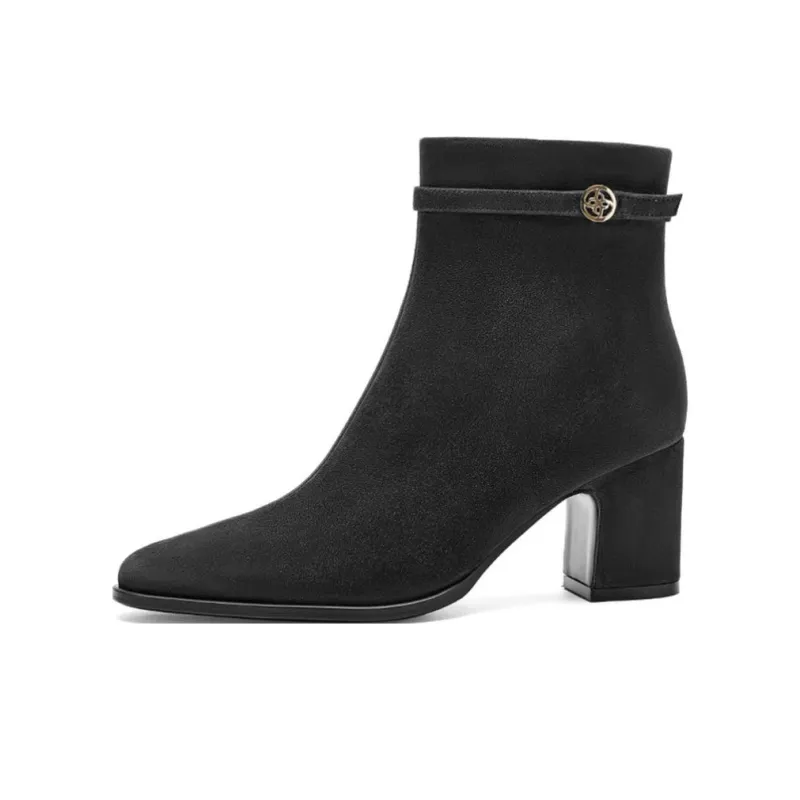NINE WEST Ankle Boots 7cm Women's-6