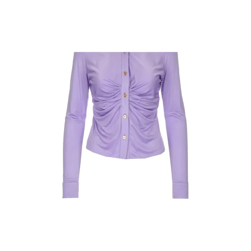VERSACE Shirts Women's Purple-3