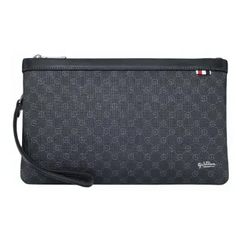 GOLDLION PVC Clutch Medium Size Men's Black