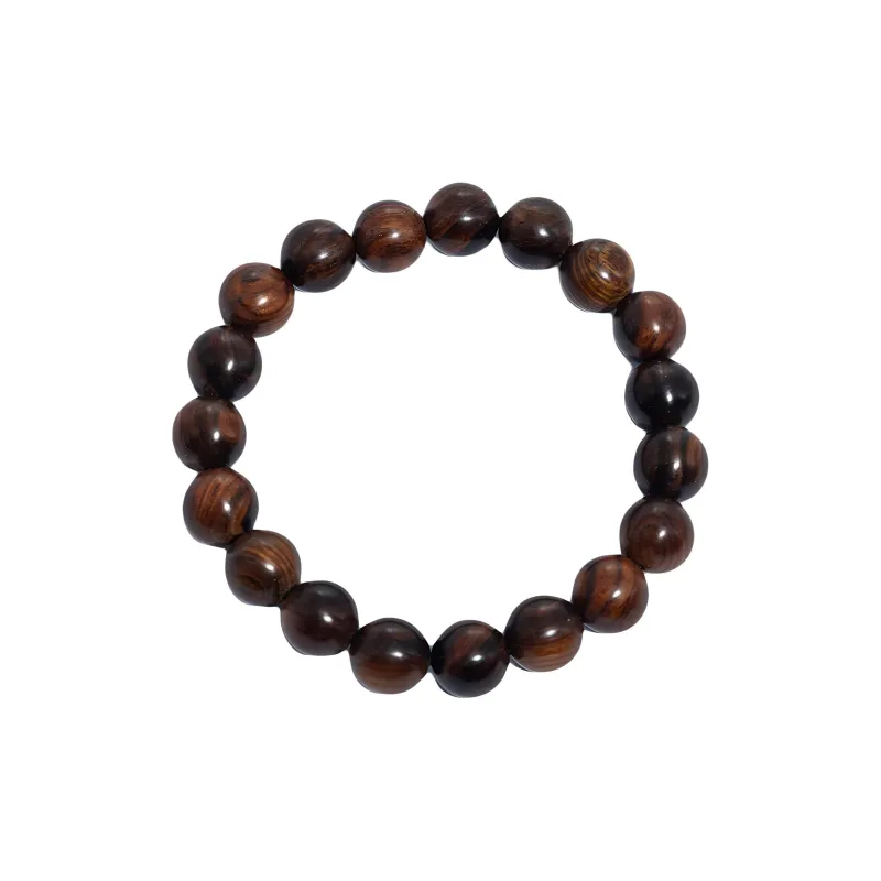 CHENTANMUZUO Huanghuali Advanced Trendy Beaded Bracelet Buddhist Bead Attracts Wealth And Fortune Unisex-0