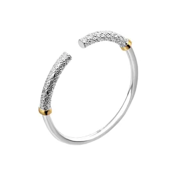SHARK BABY S999 Fine Silver Bangles Unisex