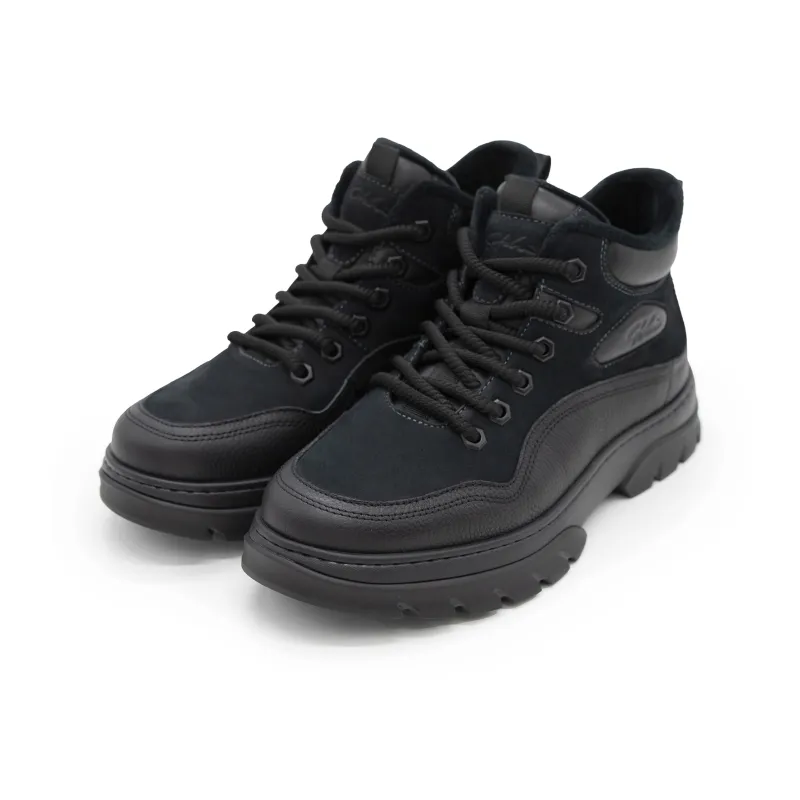 Satchi High Top Casual Shoes Men's Black-2