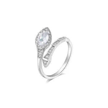 MISS TOOYA S925 Silver Rings Women's
