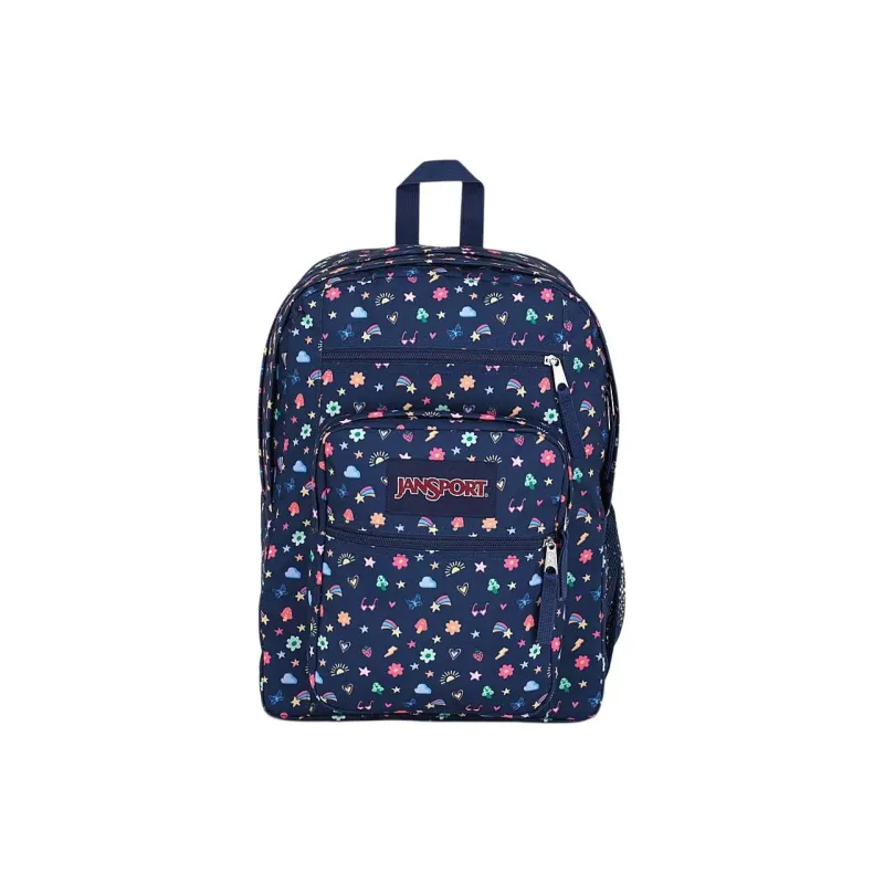JanSport Polyester Backpack Large Size Women's Blue-0