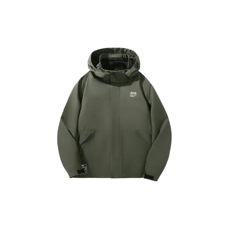 Jeep Windproof Thermal Windbreaker Jacket Unisex-21