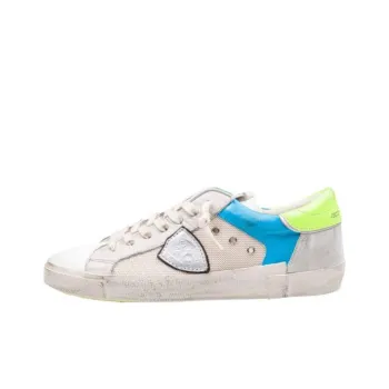 PHILIPPE MODEL Wear Resistant Low Top Skateboard Shoes Men's White