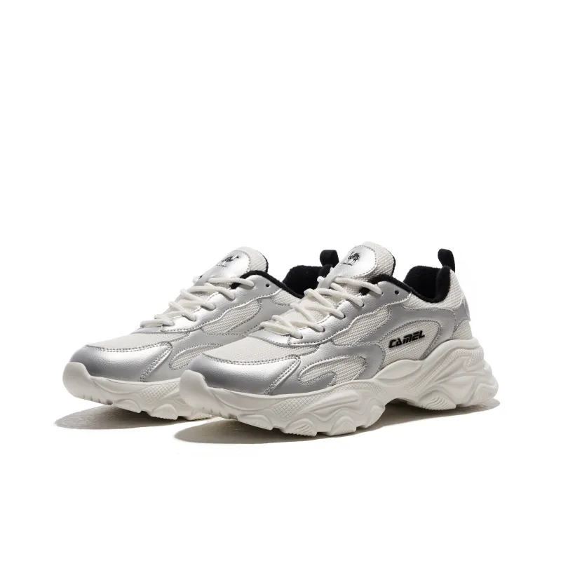 CAMEL Anti-Slip And Wear-Resistant Warm Low-Top Chunky Sneakers Women's-3