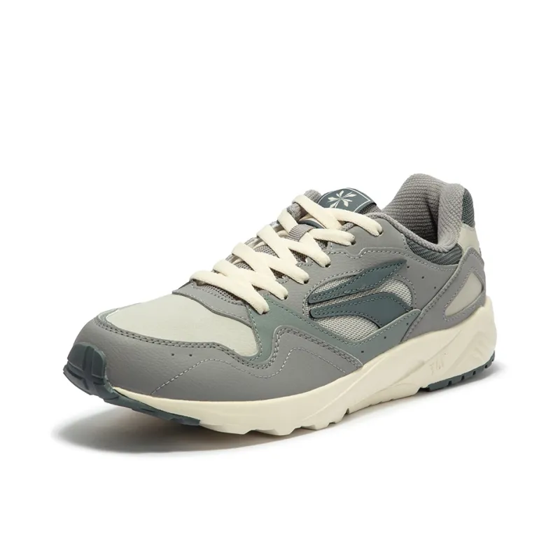 361° Cushioning Wear Resistant Low Top Casual Shoes Men's Gray-2